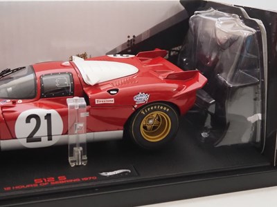 Lot 429 - A HOTWHEELS ELITE 1/18 scale diecast Ferrari...