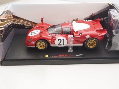 Lot 429 - A HOTWHEELS ELITE 1/18 scale diecast Ferrari...