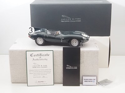 Lot 431 - An AUTOART 1/12 scale diecast Jaguar D-Type...