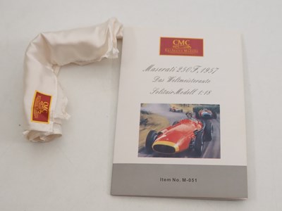 Lot 446 - A CMC M-051 1/18 scale diecast Maserati 250F...