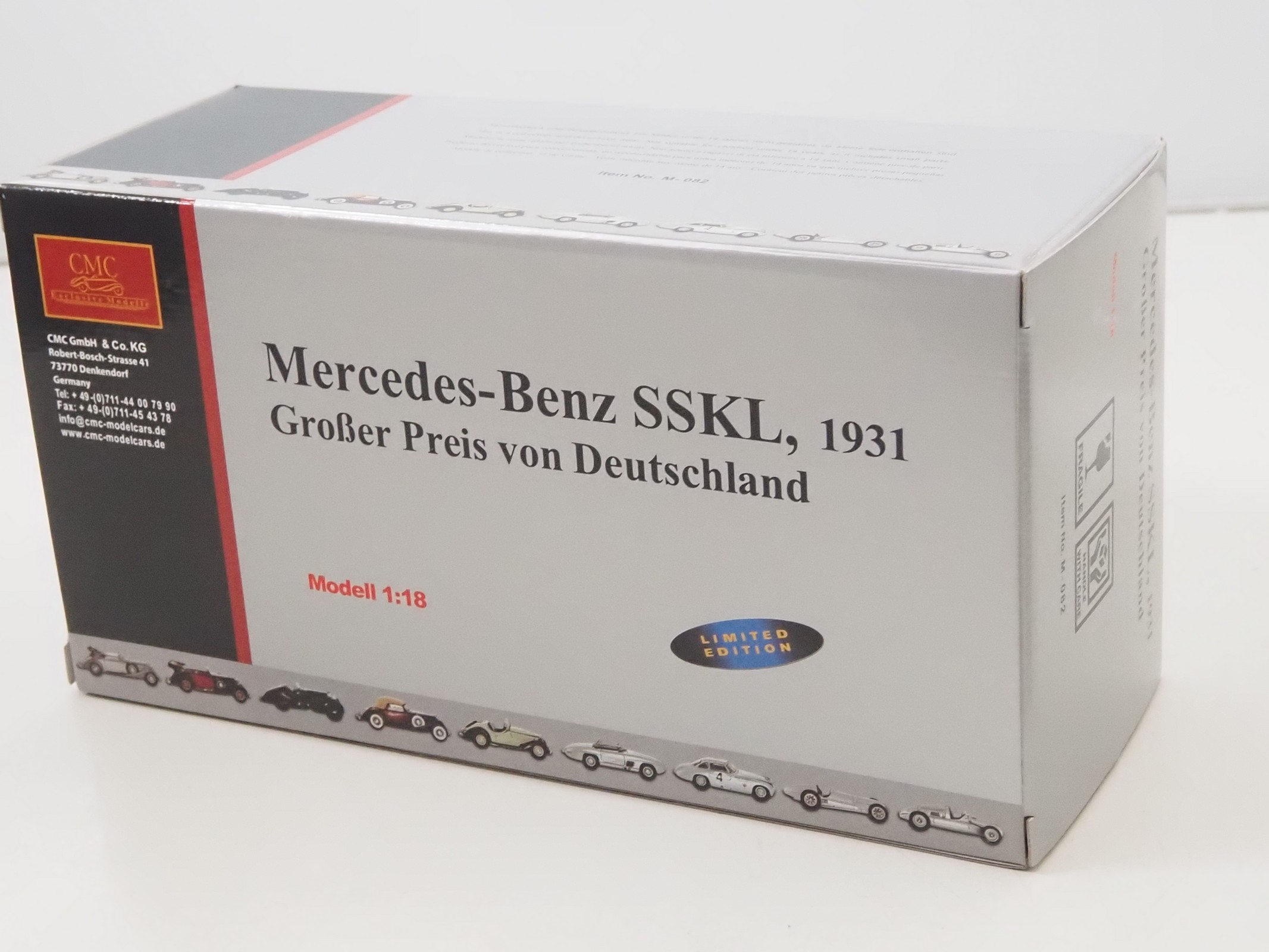 Lot 456 - A CMC M-082 1/18 scale diecast Mercedes Benz
