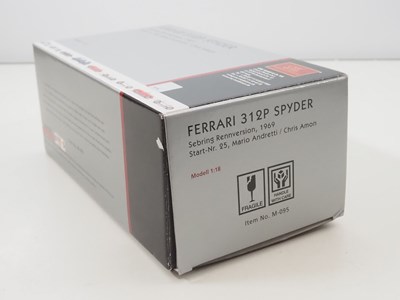 Lot 460 - A CMC M-095 1/18 scale diecast Ferrari 312P...