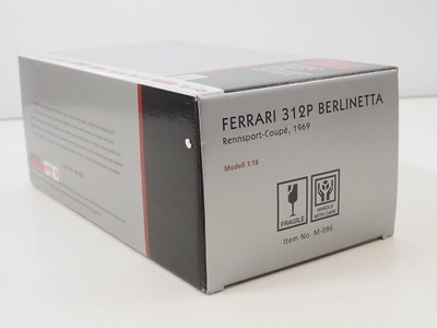Lot 461 - A CMC M-096 1/18 scale diecast Ferrari 312P...