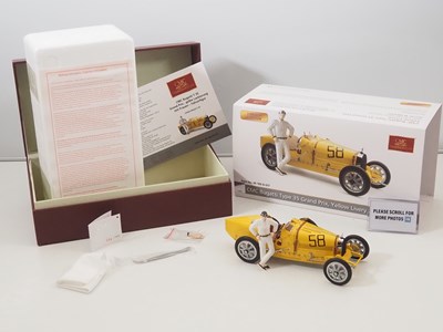 Lot 466 - A CMC M-100-017 1/18 scale diecast Bugatti...