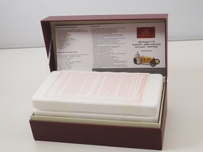 Lot 466 - A CMC M-100-017 1/18 scale diecast Bugatti...