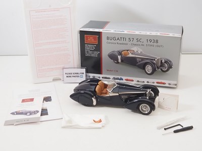 Lot 468 - A CMC M-106 1/18 scale diecast Bugatti 57 SC...
