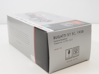 Lot 468 - A CMC M-106 1/18 scale diecast Bugatti 57 SC...