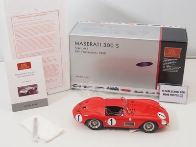 Lot 470 - A CMC M-108 1/18 scale diecast Maserati 300S...