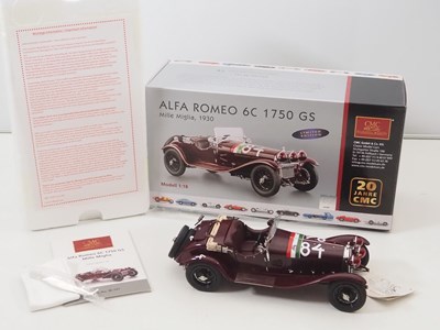 Lot 481 - A CMC M-141 1/18 scale diecast Alfa-Romeo 6C...