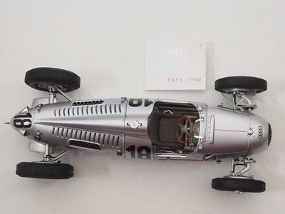 Lot 487 - A CMC M-161 1/18 scale diecast Auto Union Typ...