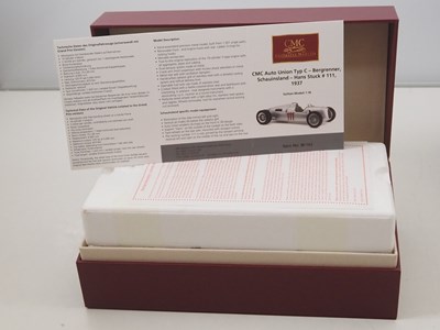 Lot 488 - A CMC M-162 1/18 scale diecast Auto Union Typ...