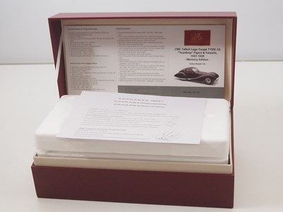 Lot 491 - A CMC M-179 1/18 scale diecast Talbot-Lago...