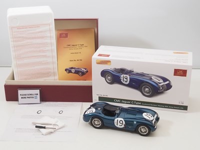 Lot 495 - A CMC M-192 1/18 scale diecast Jaguar C-Type...