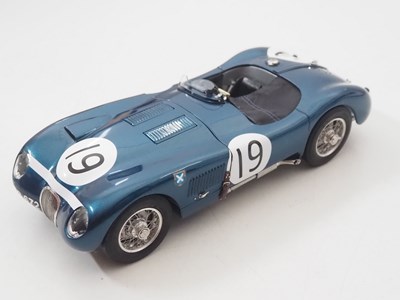 Lot 495 - A CMC M-192 1/18 scale diecast Jaguar C-Type...