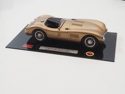 Lot 498 - A CMC M-214 1/18 scale diecast Jaguar C-Type...