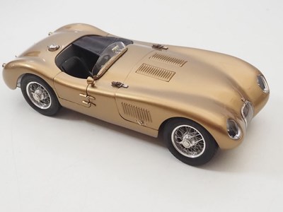 Lot 498 - A CMC M-214 1/18 scale diecast Jaguar C-Type...