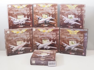 Lot 501 - A group of 1:144 scale CORGI AVIATION ARCHIVE...