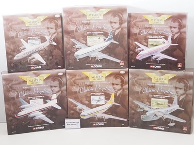 Lot 502 - A group of 1:144 scale CORGI AVIATION ARCHIVE...