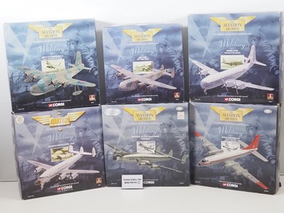 Lot 504 - A group of 1:144 scale CORGI AVIATION ARCHIVE...