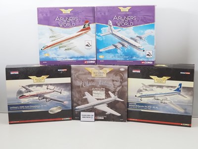 Lot 505 - A group of 1:144 scale CORGI AVIATION ARCHIVE...