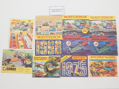 Lot 516 - A group of diecast model catalogues comprising...