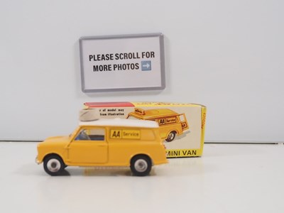 Lot 517 - A DINKY 274 diecast AA Mini Van, in full...