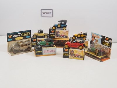 Lot 521 - A group of diecast original CORGI CLASSICS...
