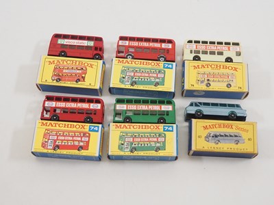 Lot 528 - A group of MATCHBOX series 1-75 regular wheels...