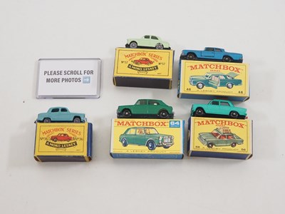 Lot 529 - A group of MATCHBOX series 1-75 regular wheels...