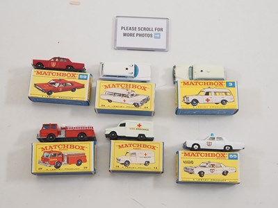 Lot 530 - A group of MATCHBOX series 1-75 regular wheels...