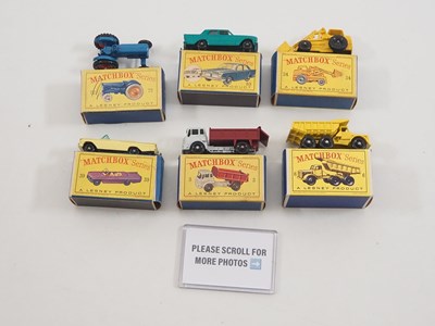Lot 531 - A group of MATCHBOX series 1-75 regular wheels...