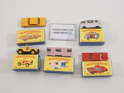 Lot 532 - A group of MATCHBOX series 1-75 regular wheels...