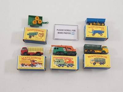 Lot 535 - A group of MATCHBOX series 1-75 regular wheels...