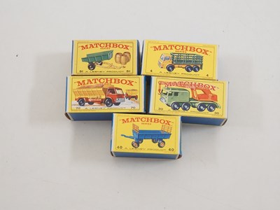 Lot 536 - A group of MATCHBOX series 1-75 regular wheels...