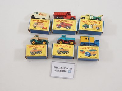 Lot 537 - A group of MATCHBOX series 1-75 regular wheels...