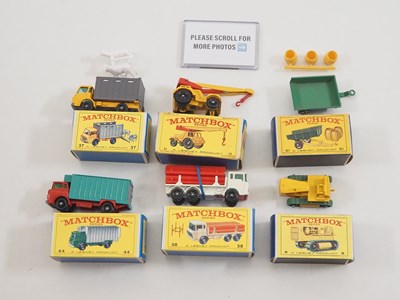 Lot 539 - A group of MATCHBOX series 1-75 regular wheels...