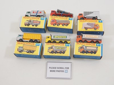 Lot 542 - A group of MATCHBOX series 1-75 regular wheels...
