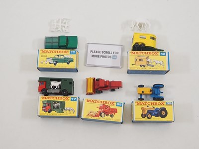 Lot 544 - A group of MATCHBOX series 1-75 regular wheels...