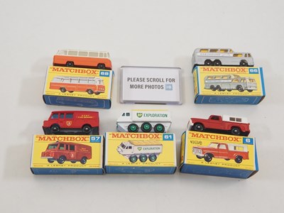 Lot 546 - A group of MATCHBOX series 1-75 regular wheels...