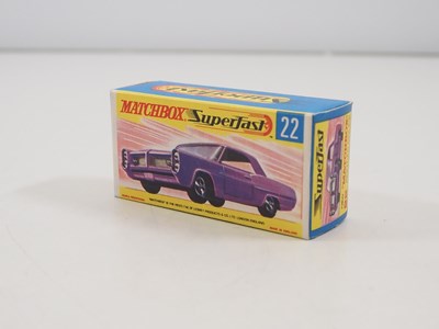 Lot 549 - A MATCHBOX Superfast #22 Pontiac Coupe, scarce...