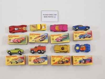 Lot 550 - A group of MATCHBOX Superfast diecast vehicles...