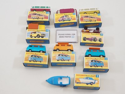 Lot 555 - A group of MATCHBOX Superfast diecast vehicles...