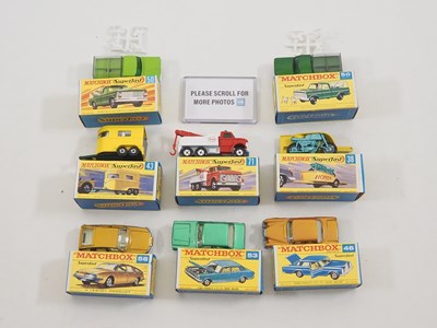 Lot 559 - A group of MATCHBOX Superfast diecast vehicles...