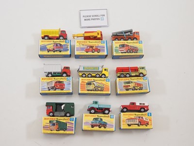 Lot 560 - A group of MATCHBOX Superfast diecast lorries...