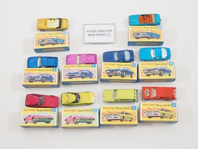 Lot 561 - A group of MATCHBOX Superfast diecast vehicle...