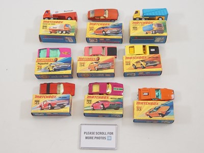 Lot 564 - A group of MATCHBOX Superfast diecast cars and...