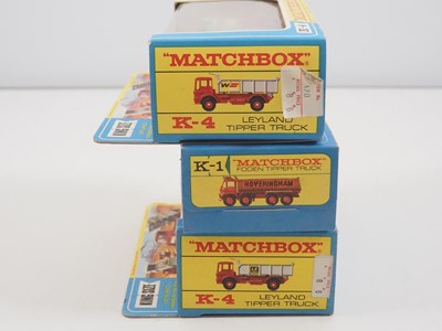 Lot 567 - A group of MATCHBOX King Size diecast lorries...