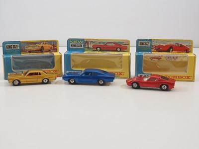 Lot 569 - A group of MATCHBOX King Size diecast cars...