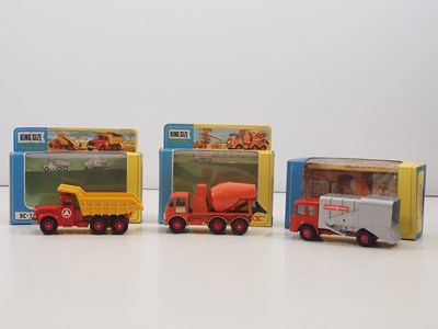 Lot 570 - A group of MATCHBOX King Size diecast lorries...