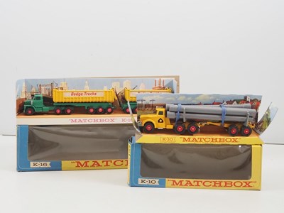 Lot 574 - A pair of MATCHBOX King Size diecast...